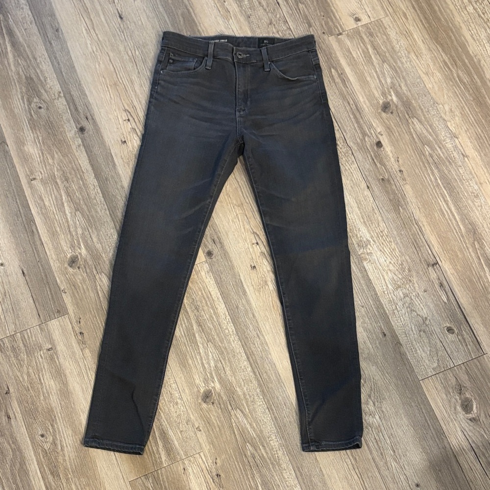 AG Farrah Skinny Ankle Jeans | Size 27 | Gray | Adriano Goldschmied